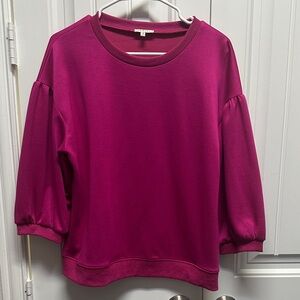 JODIFL Fuchsia Knit Top